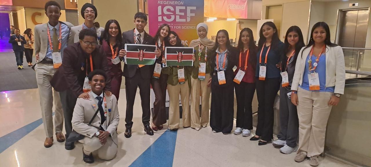 Kenya finalists at Regeneron ISEF 2026